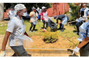 King David United Methodist Youth fellowship members outside Victoria Chitepo Hospital participating in a cleanup campaign and advocacy visit to highlight the need for accessible and equitable health care in Manicaland, Zimbabwe. King David United Methodist Youth fellowship members outside Victoria Chitepo Hospital participating in a cleanup campaign and advocacy visit to highlight the need for accessible and equitable health care in Manicaland, Zimbabwe.