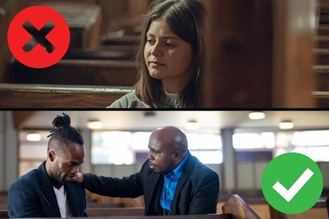 Welcoming and inviting is actually pretty simple: Smile, be friendly, invest time and serve as guide.