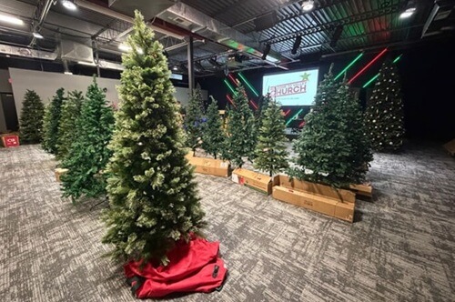 Every year, Faith Community Church of Coopersville, Michigan, a United Methodist congregation, hosts a sensory- and ability-friendly artificial “tree farm.” 