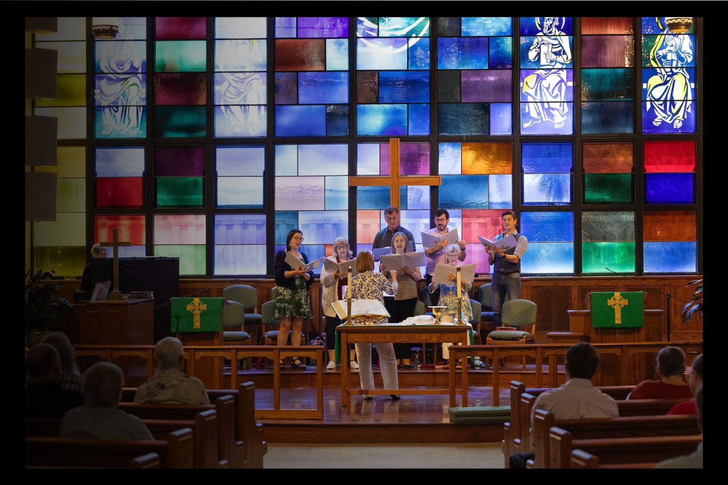 Choir at St. Luke's UMC in New Orleans