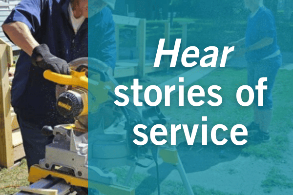 Stories of service