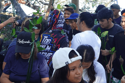 Binuangan UMC marked its 121st anniversary by turning its celebration into a mission to help restore and protect the coastline.