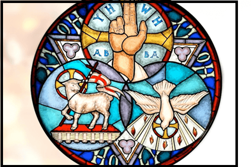 Trinity stained glass
