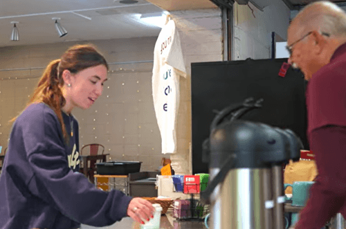 Abba Java has become a place where Penn State students can take a break, find food and clothing, and build friendships.