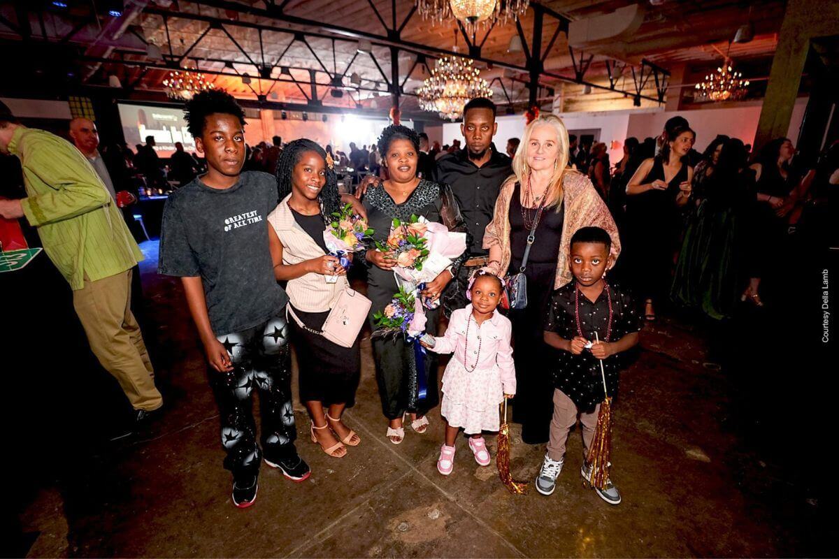 The Succes family. Photo courtesy of Della Lamb.